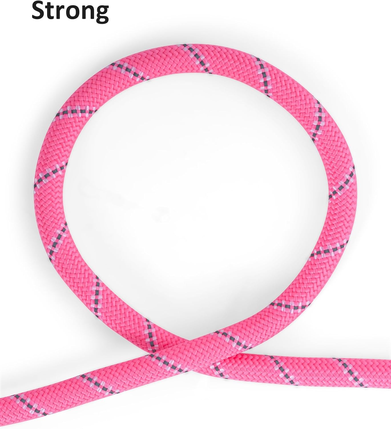 (2 Pack) Long Dog Leash for Dog Training 16FT/20FT/30FT/50FT, Reflective Heavy Duty Dog Lead for Large Medium Small Dogs Outside Walking, Playing, Camping, or Yard,Orange&Pink 30FT